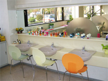 ブラッシングスペース